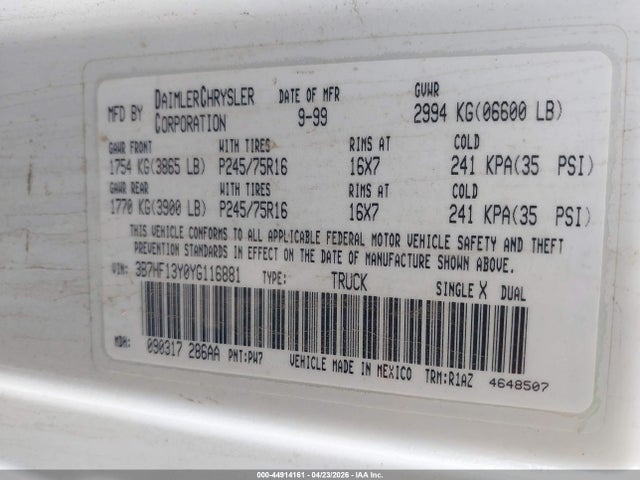 DODGE RAM 1500 ST - 9