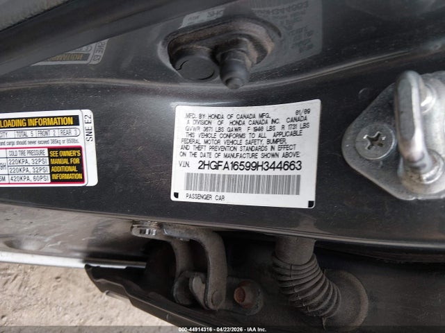2009 Honda CIVIC LX 照片 9