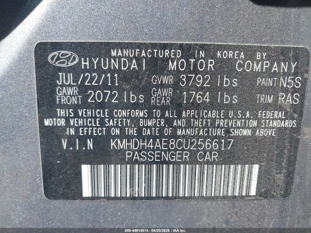 HYUNDAI ELANTRA LIMITED (ULSAN PLANT) - 9