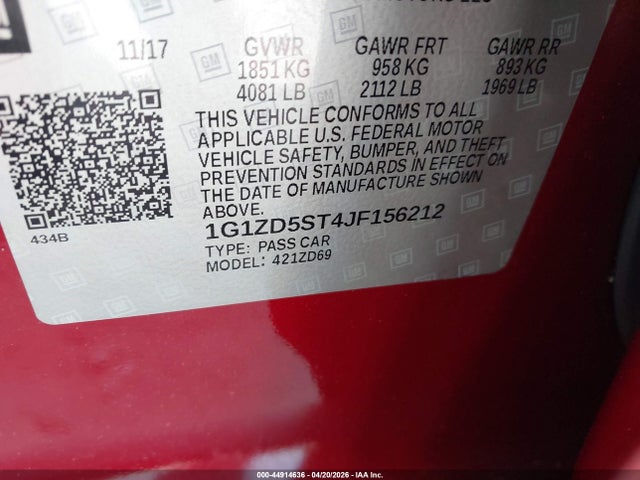 CHEVROLET MALIBU LT - 9