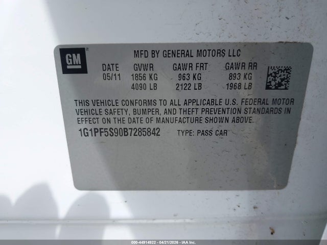 CHEVROLET CRUZE 1LT - 9