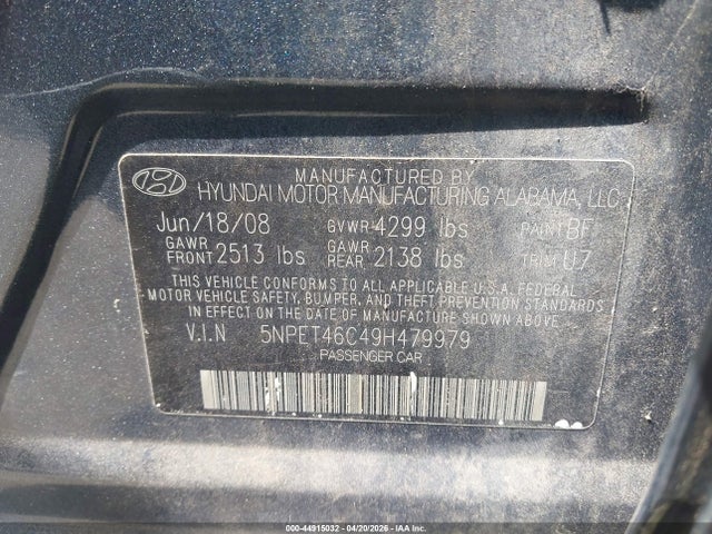 HYUNDAI SONATA GLS - 9