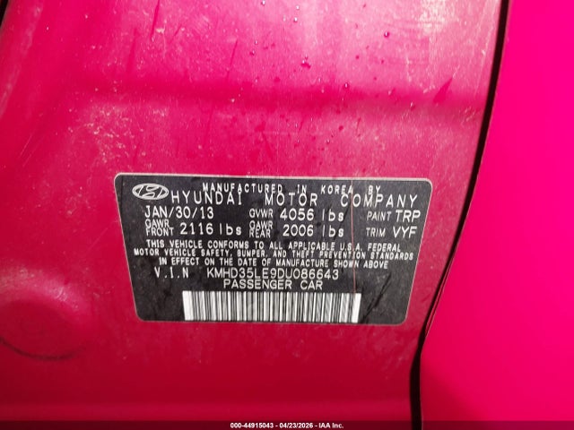 HYUNDAI ELANTRA GT - 9