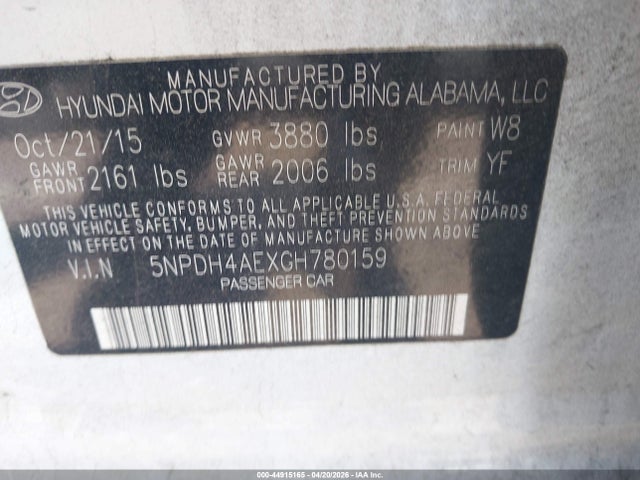 HYUNDAI ELANTRA SE - 9