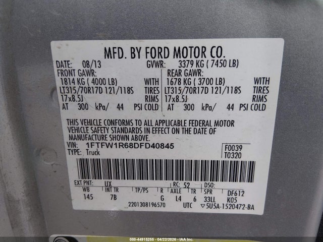 FORD F-150 SVT RAPTOR - 9