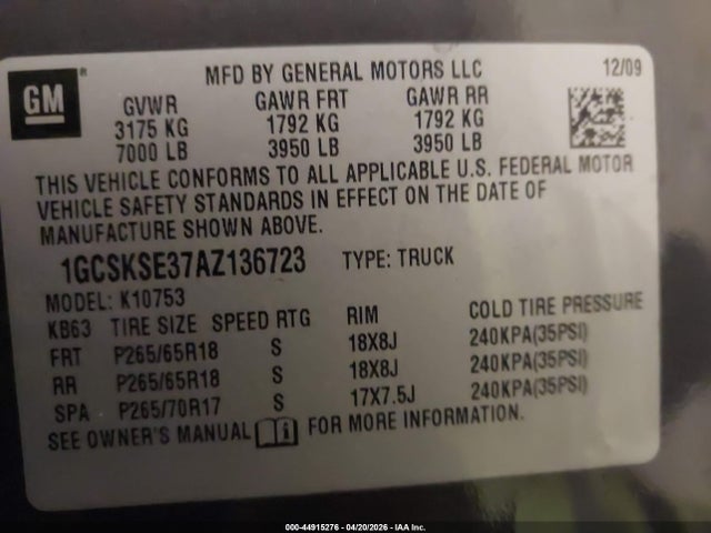 CHEVROLET SILVERADO 1500 LT - 9