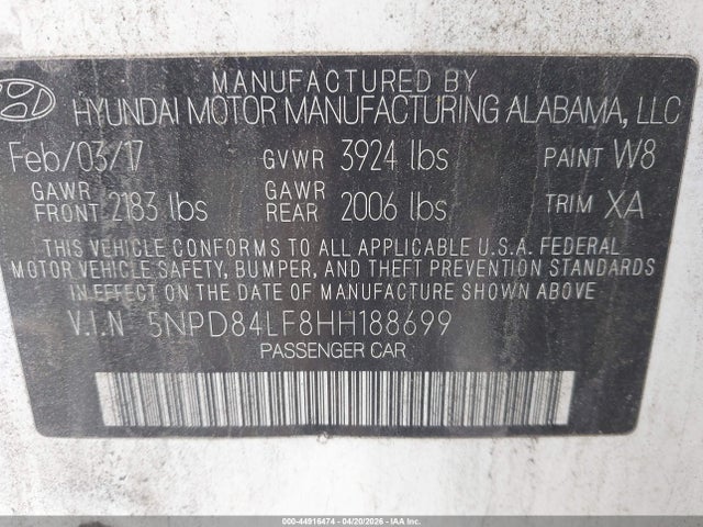 HYUNDAI ELANTRA SE - 9