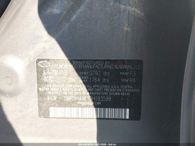 HYUNDAI ELANTRA GLS/LIMITED - 9