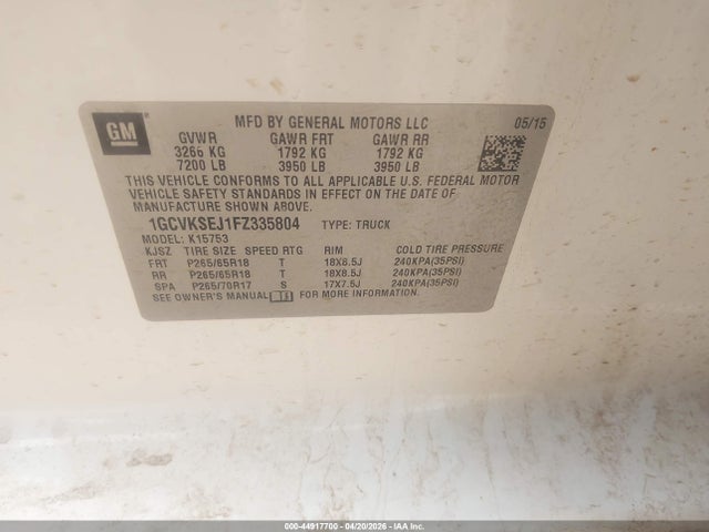 CHEVROLET SILVERADO 1500 2LZ - 9