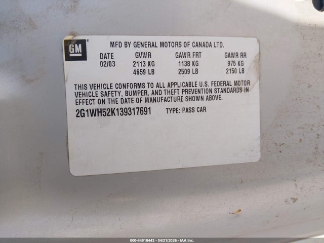 CHEVROLET IMPALA LS - 9