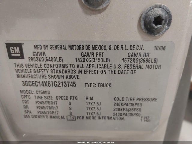 CHEVROLET SILVERADO 1500 CLASSIC WORK TRUCK - 9