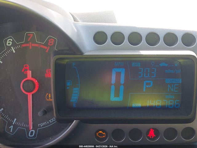 CHEVROLET SONIC LT AUTO - 7