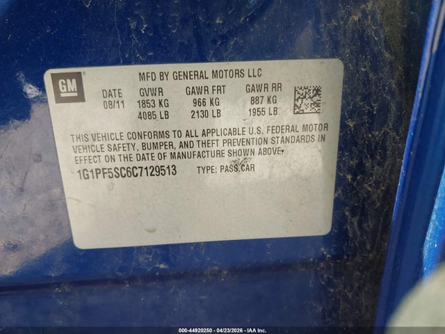 CHEVROLET CRUZE 1LT - 9