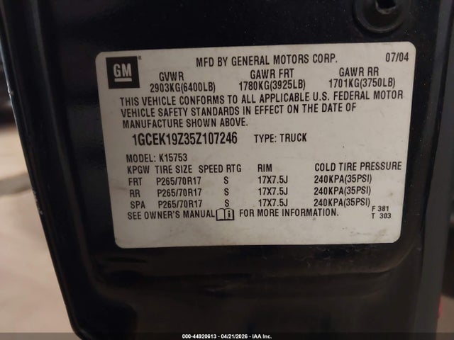 CHEVROLET SILVERADO 1500 Z71 - 9