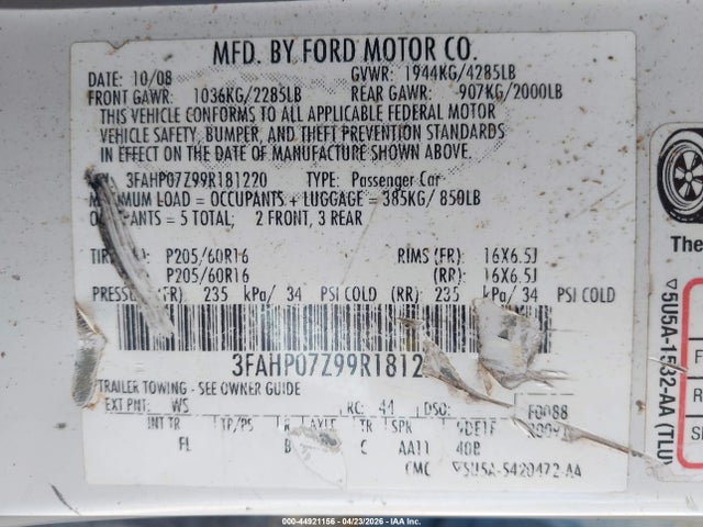 FORD FUSION SE - 9