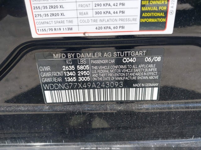 MERCEDES-BENZ S-CLASS - 9