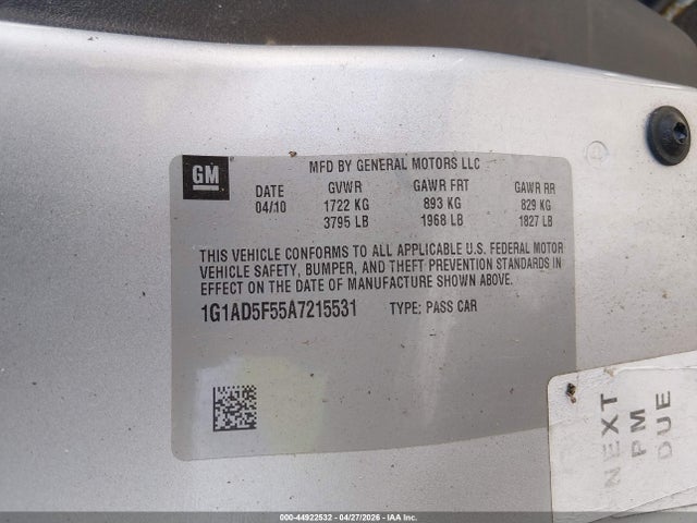 CHEVROLET COBALT - 9