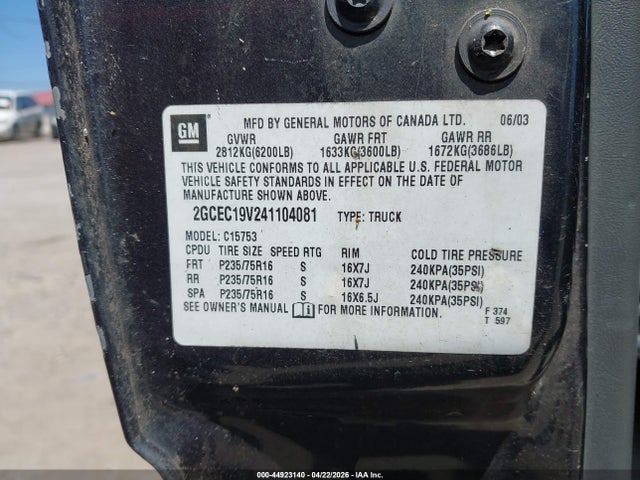 CHEVROLET SILVERADO 1500 LS - 9