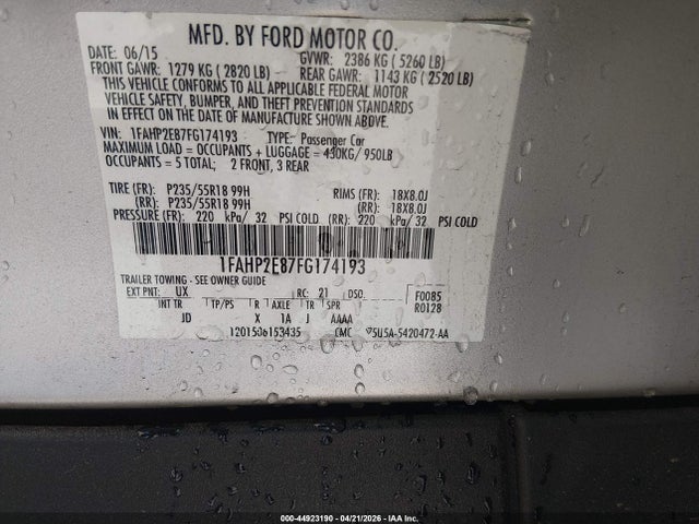 FORD TAURUS SEL - 9