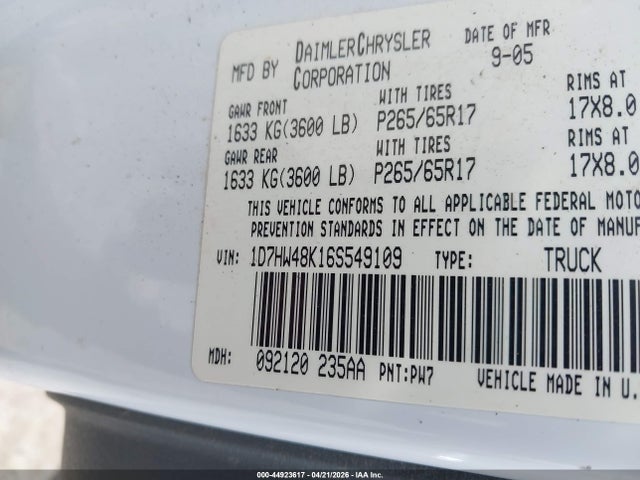 DODGE DAKOTA SLT - 9