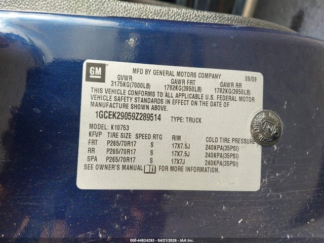 CHEVROLET SILVERADO 1500 LT - 9