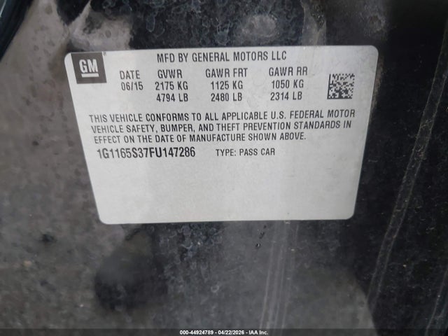 CHEVROLET IMPALA 2LZ - 9