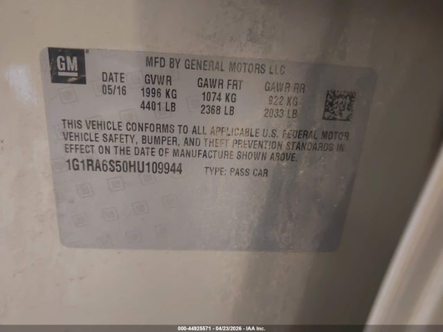 CHEVROLET VOLT LT - 9