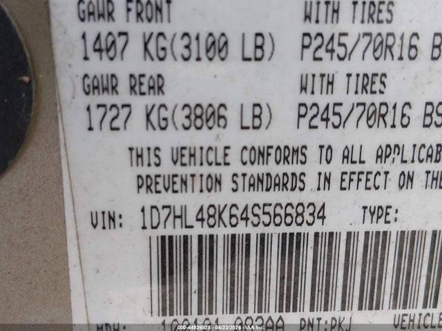 DODGE DAKOTA SLT - 9