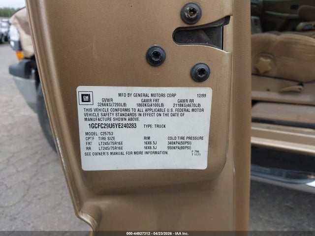 CHEVROLET SILVERADO 2500 LS - 9
