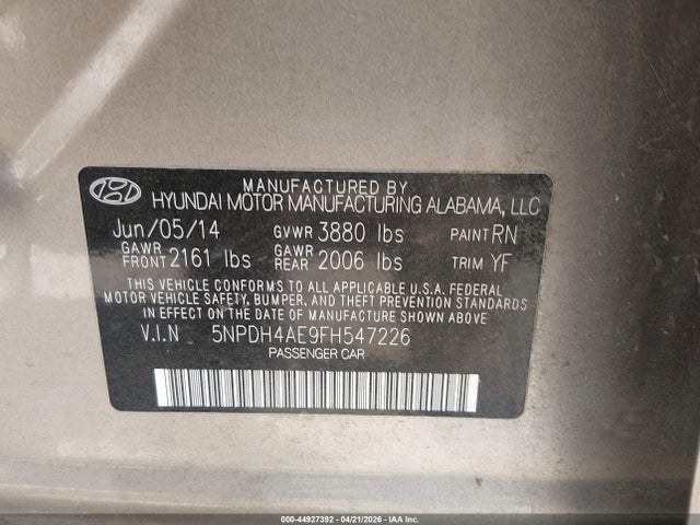 HYUNDAI ELANTRA SE - 9