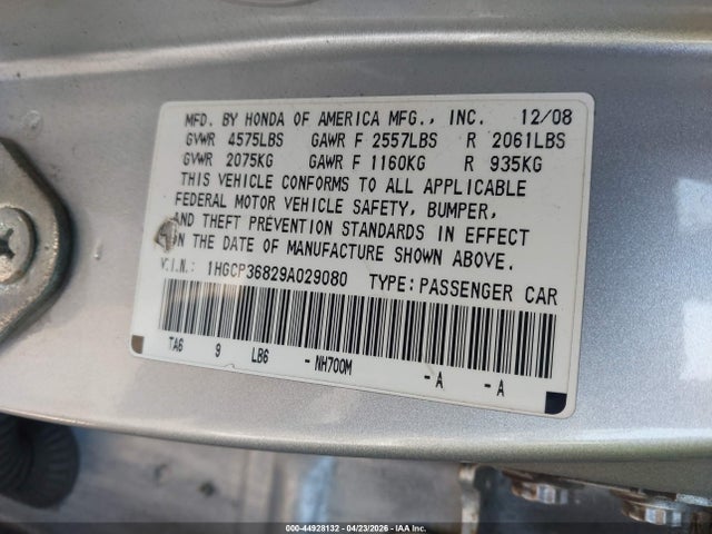 HONDA ACCORD 3.5 EX-L - 9