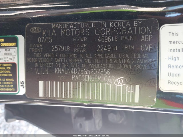 KIA CADENZA PREMIUM - 9