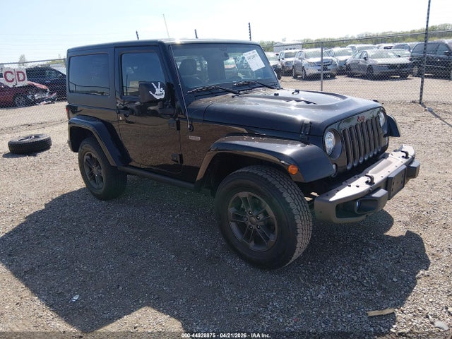 2017 JEEP WRANGLER 75TH ANNIVERSARY EDITION 4X4
