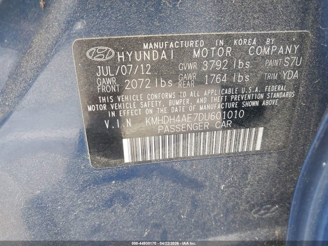 HYUNDAI ELANTRA GLS/LIMITED - 9