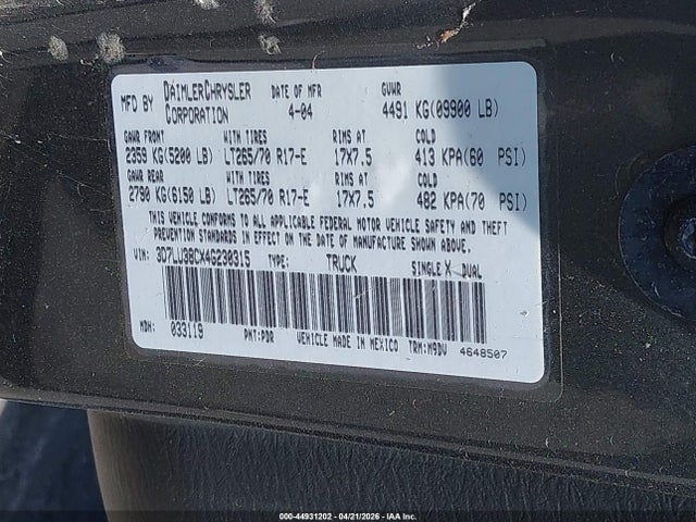 DODGE RAM 3500 SLT/LARAMIE - 9