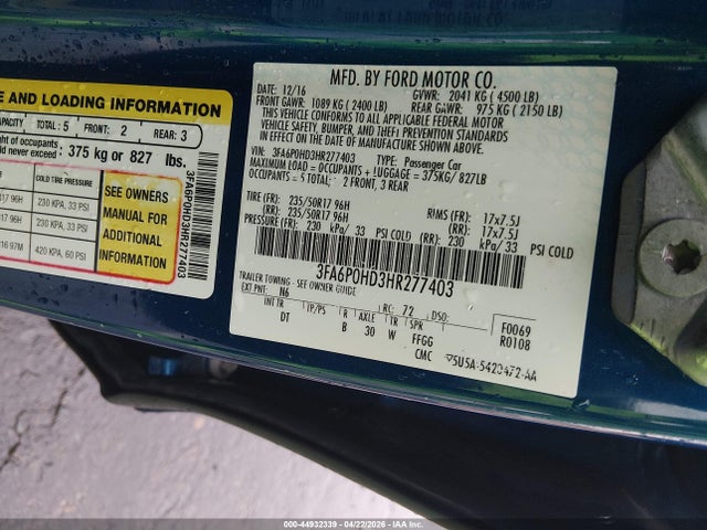 FORD FUSION SE - 9