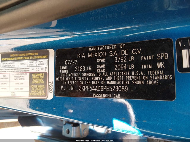2023 KIA FORTE GT-LINE 照片 9