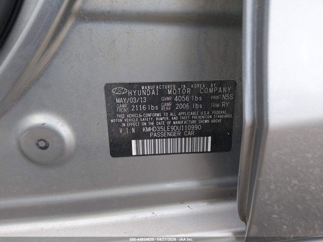 HYUNDAI ELANTRA GT BASE W/BLUE - 9