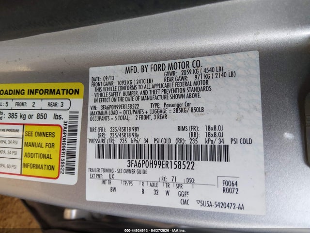 FORD FUSION SE - 9