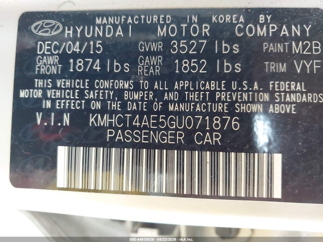 HYUNDAI ACCENT SE - 9