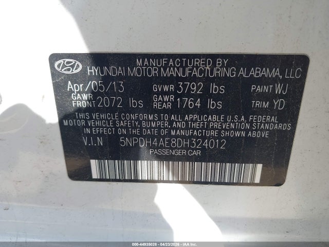 HYUNDAI ELANTRA GLS - 9