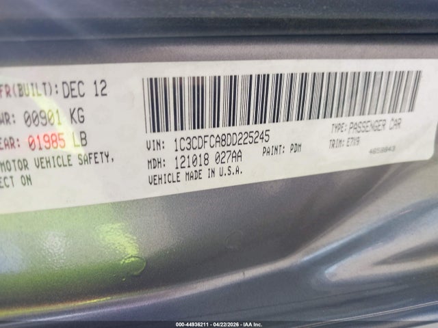 DODGE DART LIMITED - 9