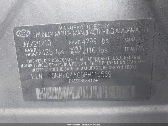 HYUNDAI SONATA SE - 9