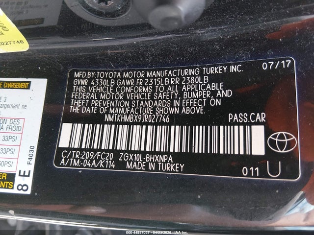 2018 TOYOTA C-HR XLE 9