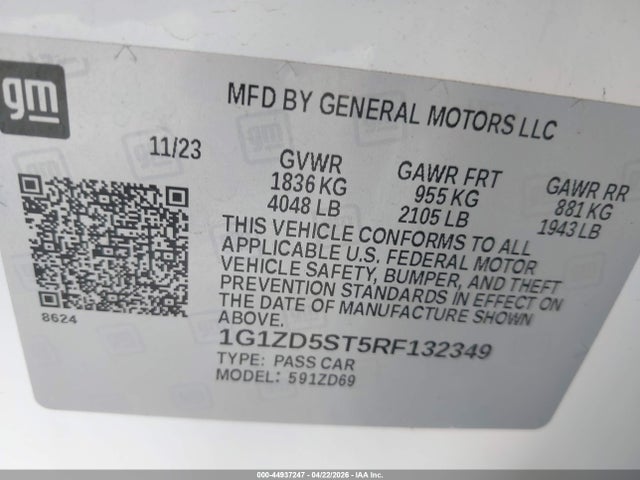 CHEVROLET MALIBU FWD 1LT - 9