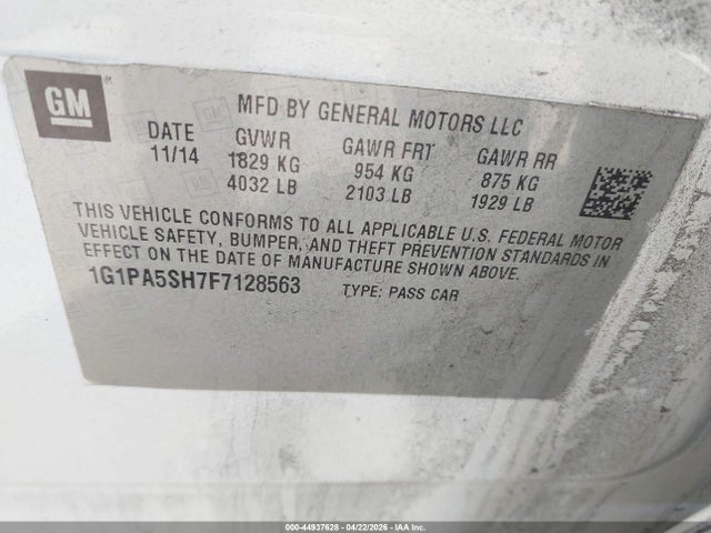 CHEVROLET CRUZE LS AUTO - 9