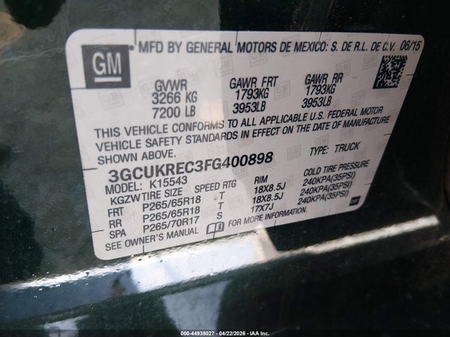 CHEVROLET SILVERADO 1500 1LT - 9