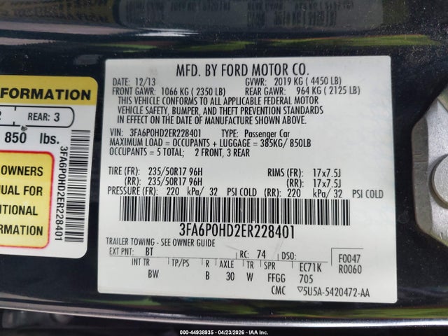 FORD FUSION SE - 9