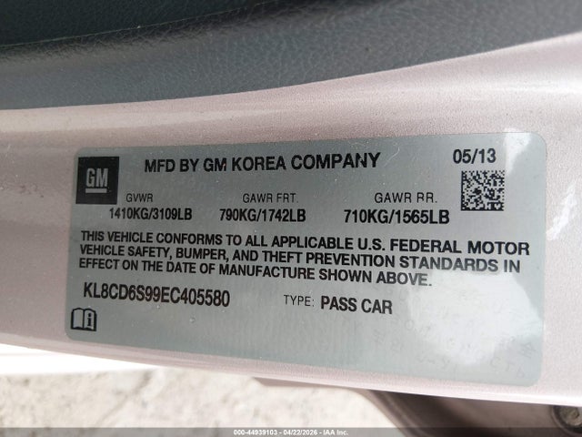 CHEVROLET SPARK 1LT AUTO - 9