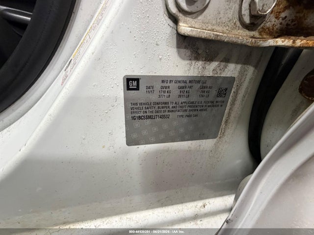 CHEVROLET CRUZE LS AUTO - 9